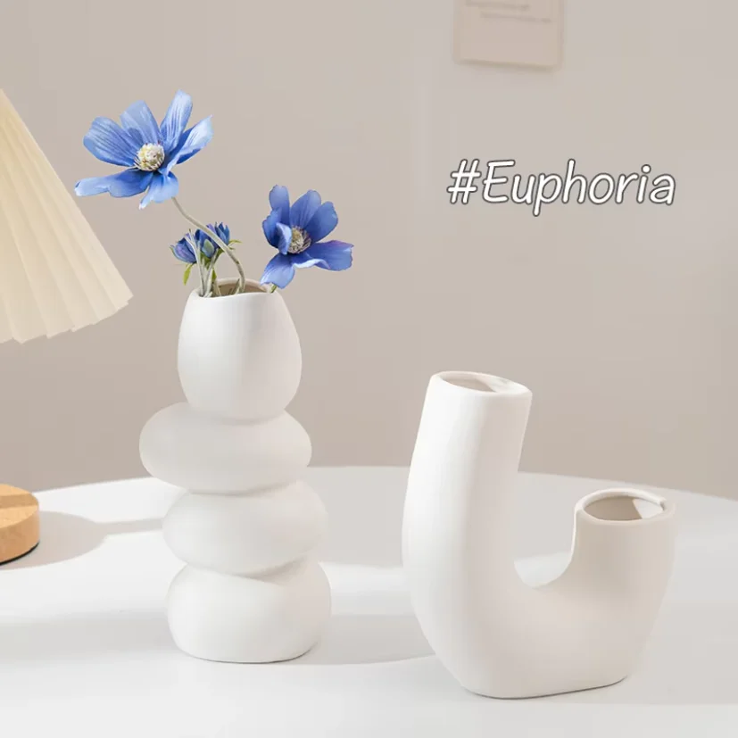 Hollow Ceramic Vase - Image 6
