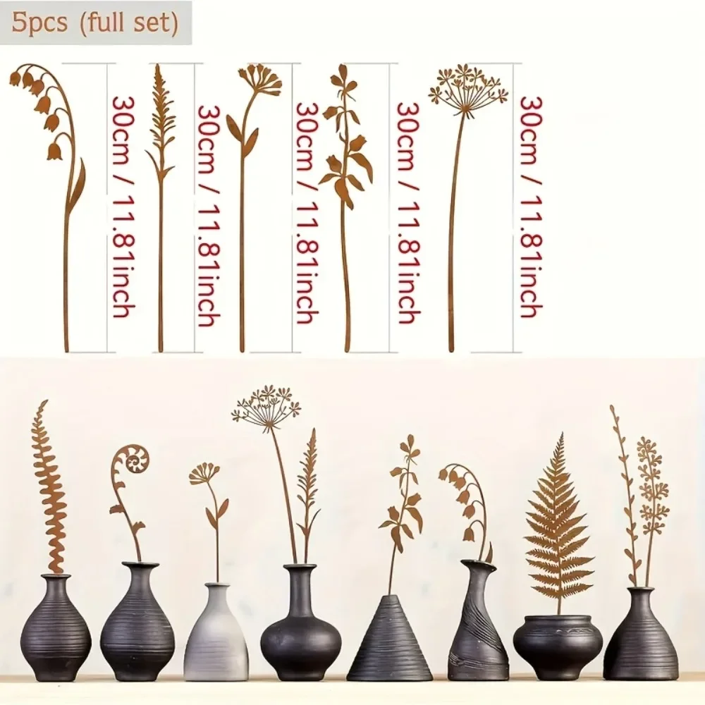 Rustic Floral Stem Decoration - Image 5
