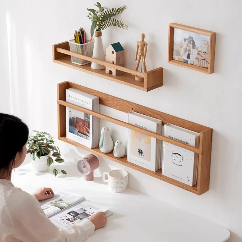 Wooden Wall Storage and Display Shelf - Image 5