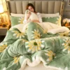 Thick Flannel Fleece Quilt