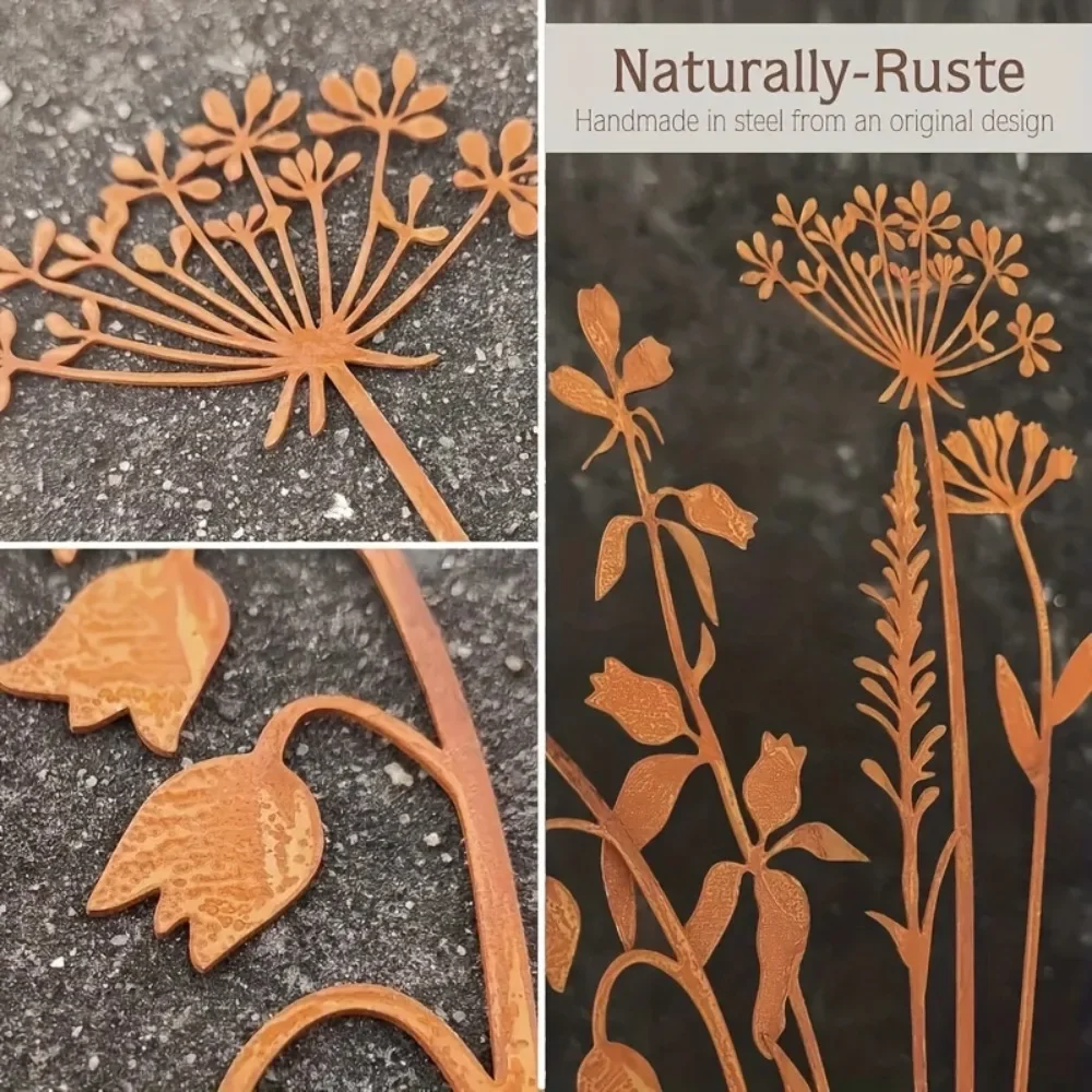 Rustic Floral Stem Decoration - Image 3