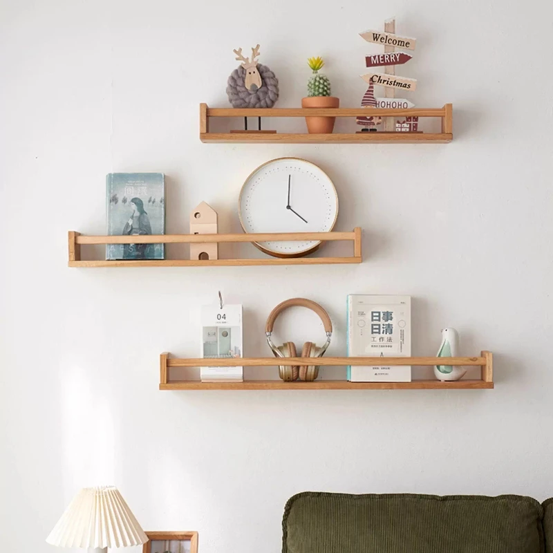 Wooden Wall Storage and Display Shelf - Image 3