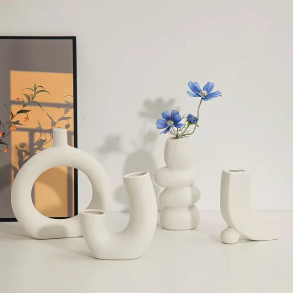 Hollow Ceramic Vase
