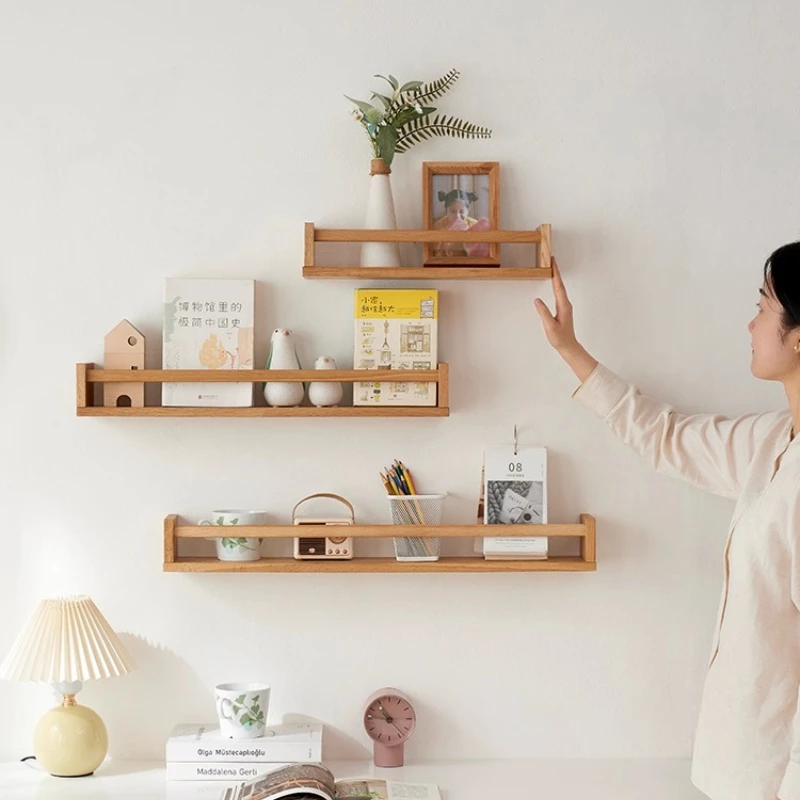 Wooden Wall Storage and Display Shelf - Image 2