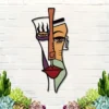 Flat Abstract Mask Wall Decoration