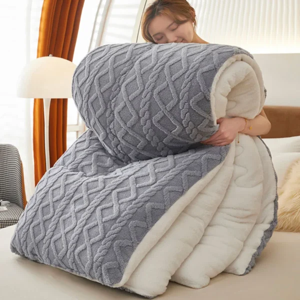 Thick Fleece Winter Blanket