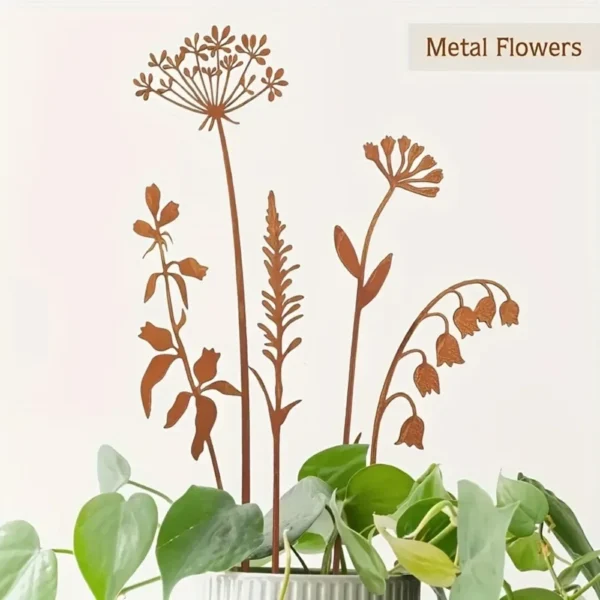 Rustic Floral Stem Decoration