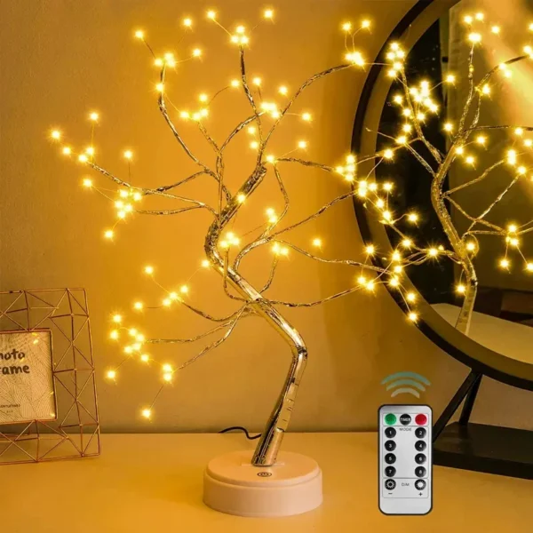 LED Bonsai Tree Light with Remote