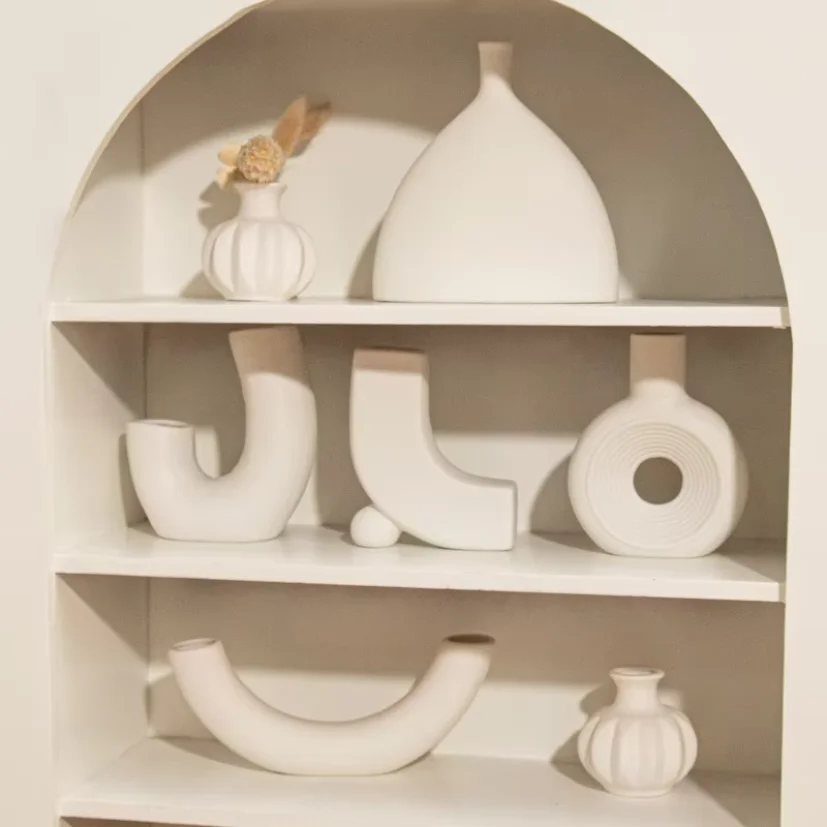 Hollow Ceramic Vase - Image 4
